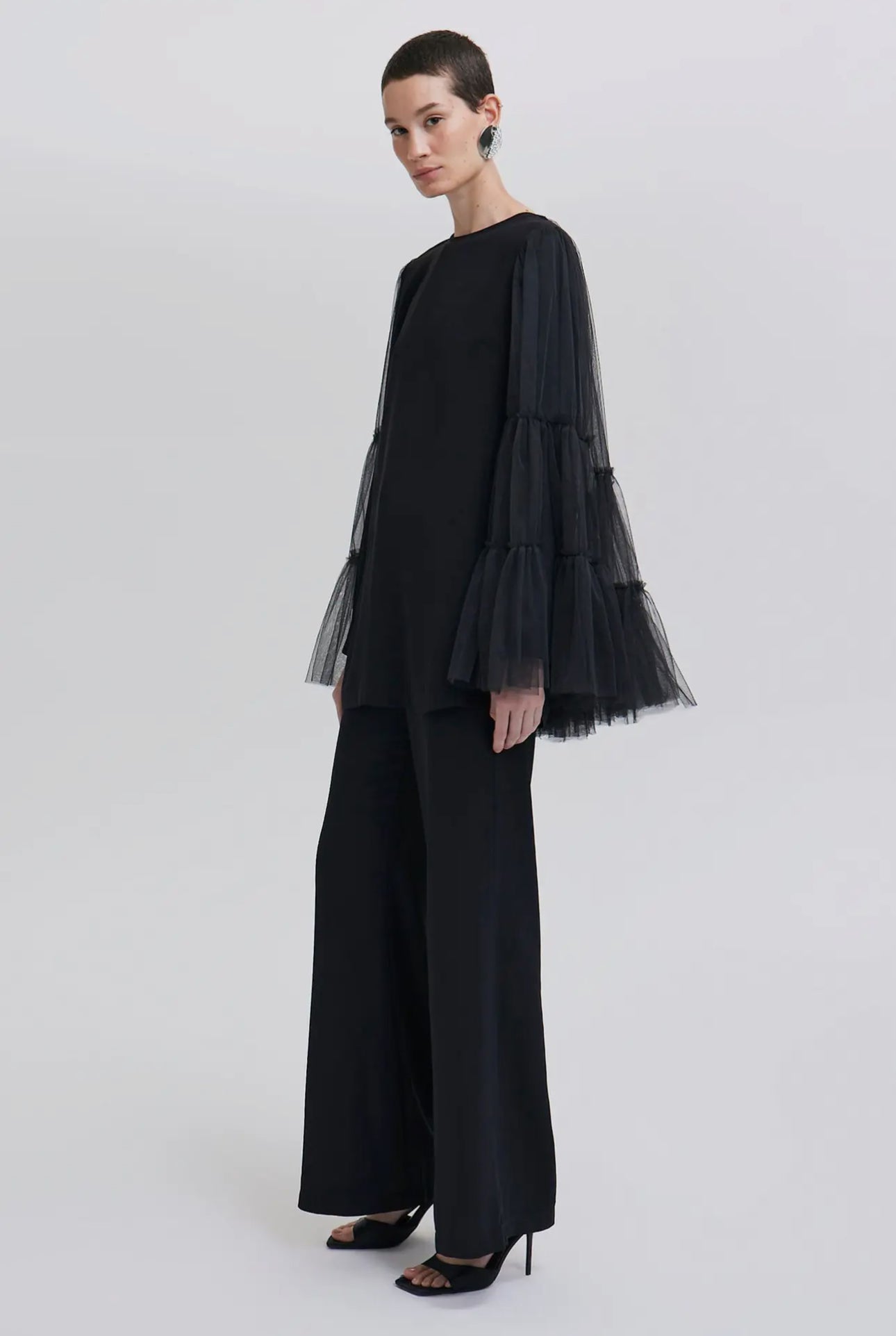 Spotlight Tulle Tunic and Pants Set