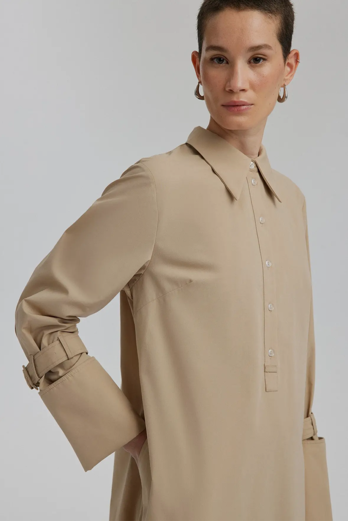 The Look Trench Dress