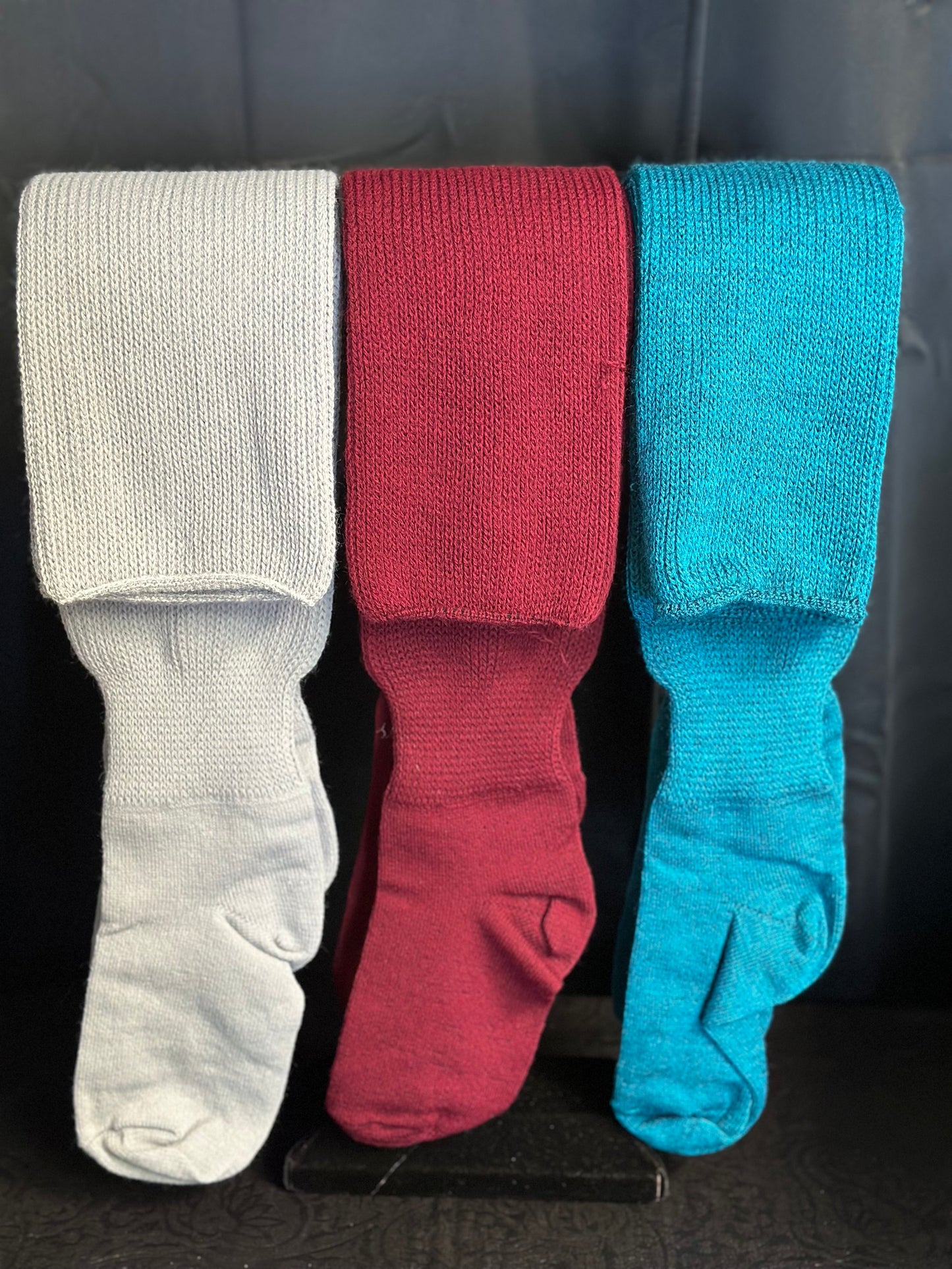 Claudine Sweater Thigh High Socks