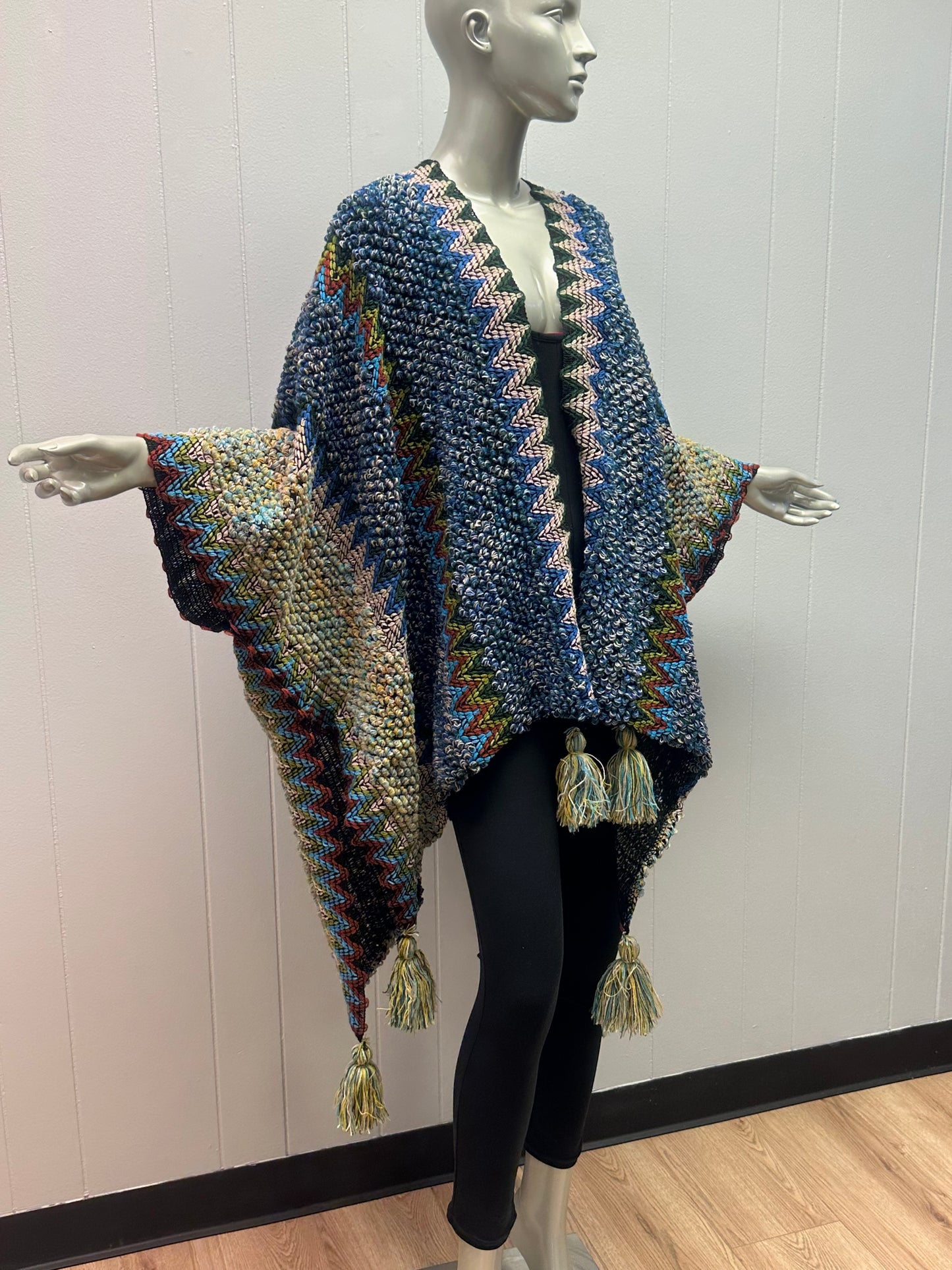 She Ready Knit Ruana