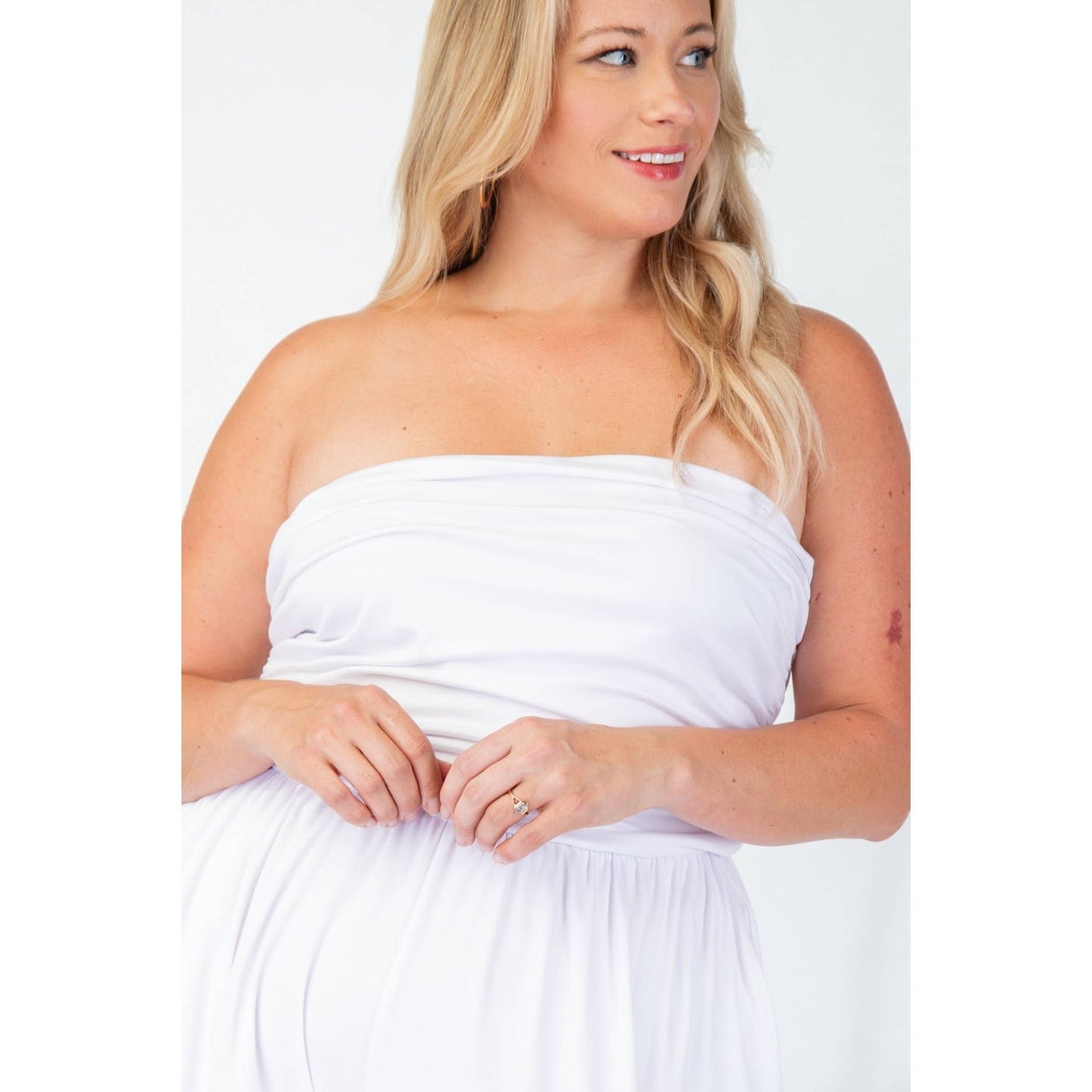 Royalty Soft Knit Strapless Jumpsuit