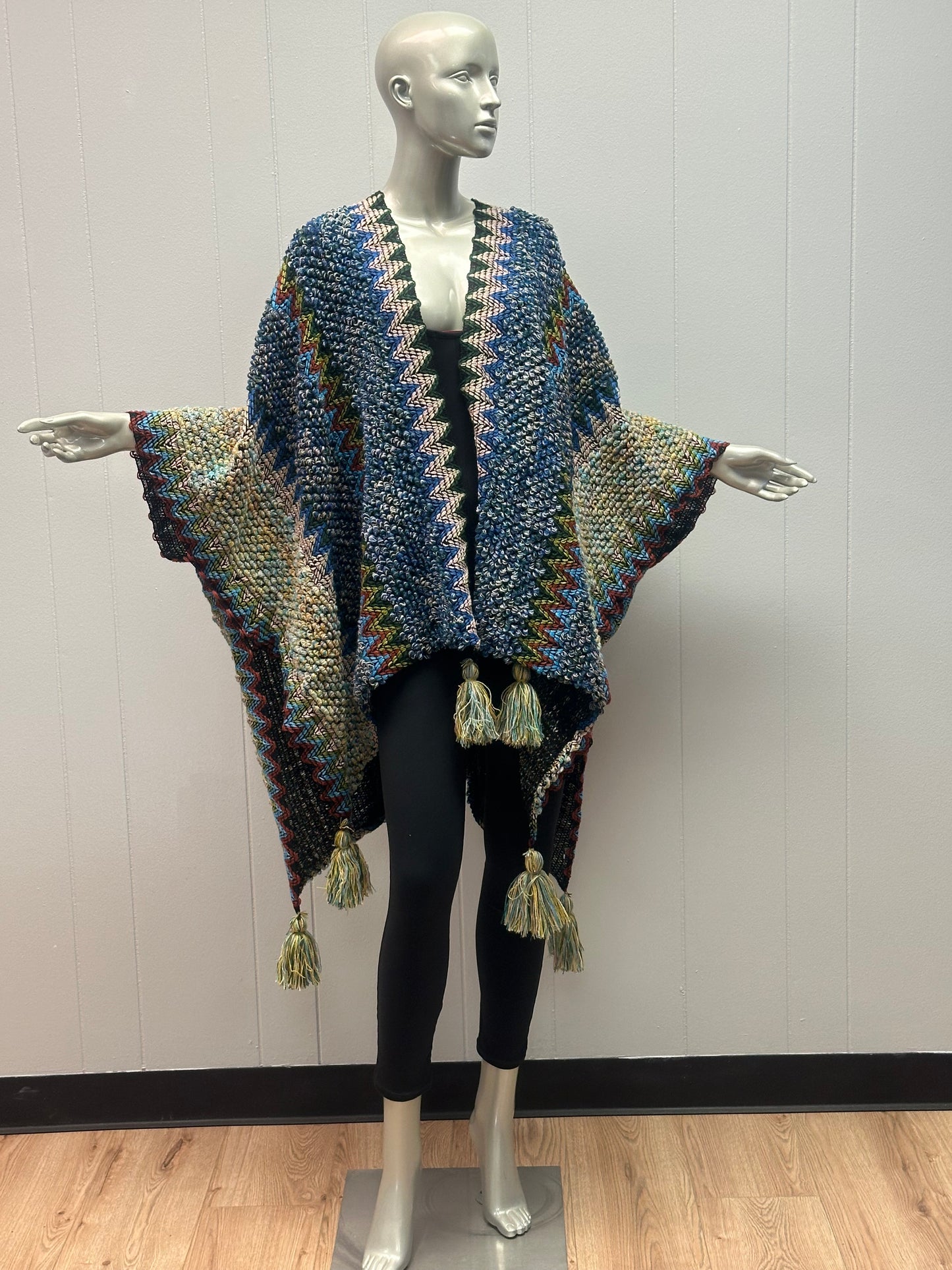 She Ready Knit Ruana