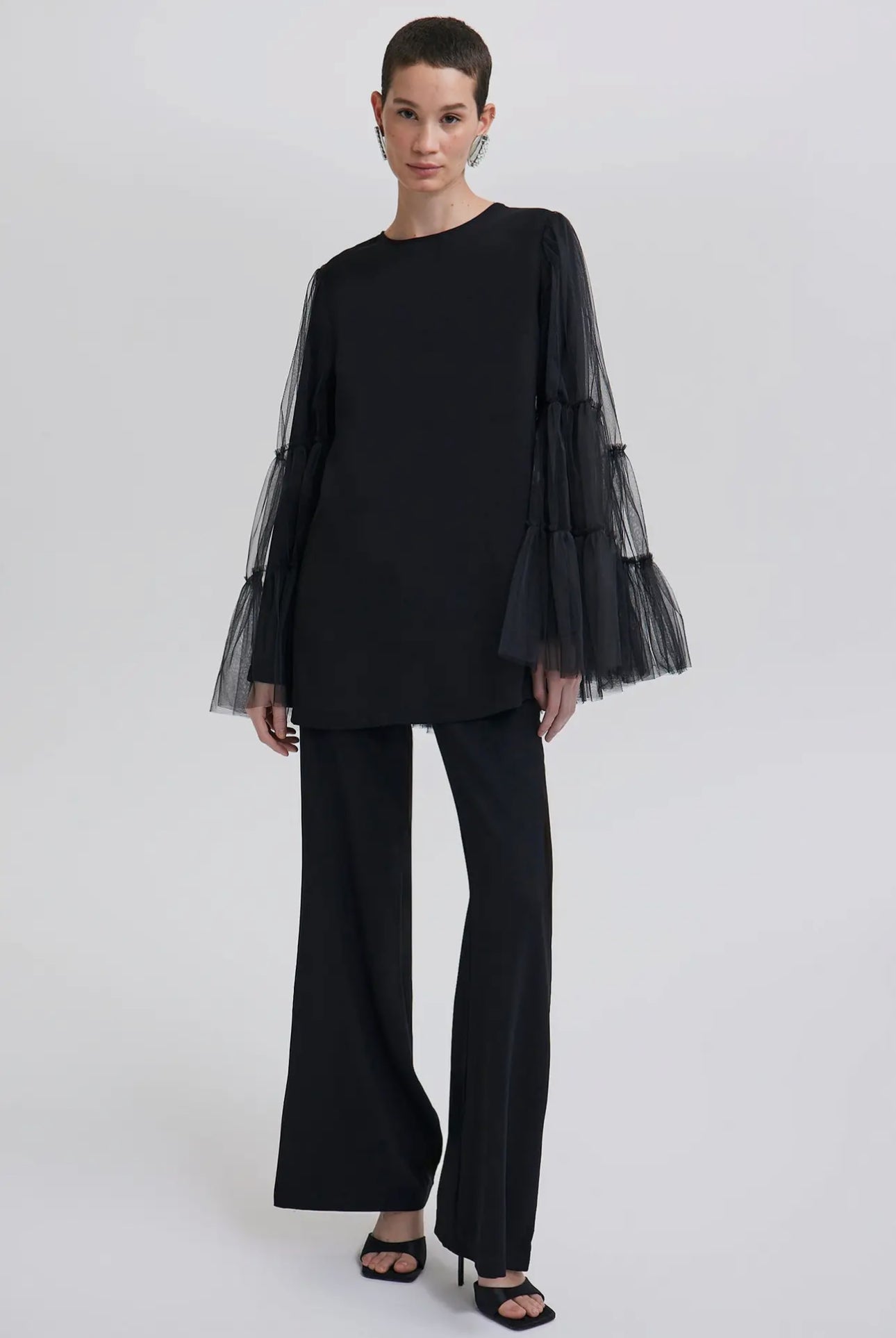 Spotlight Tulle Tunic and Pants Set