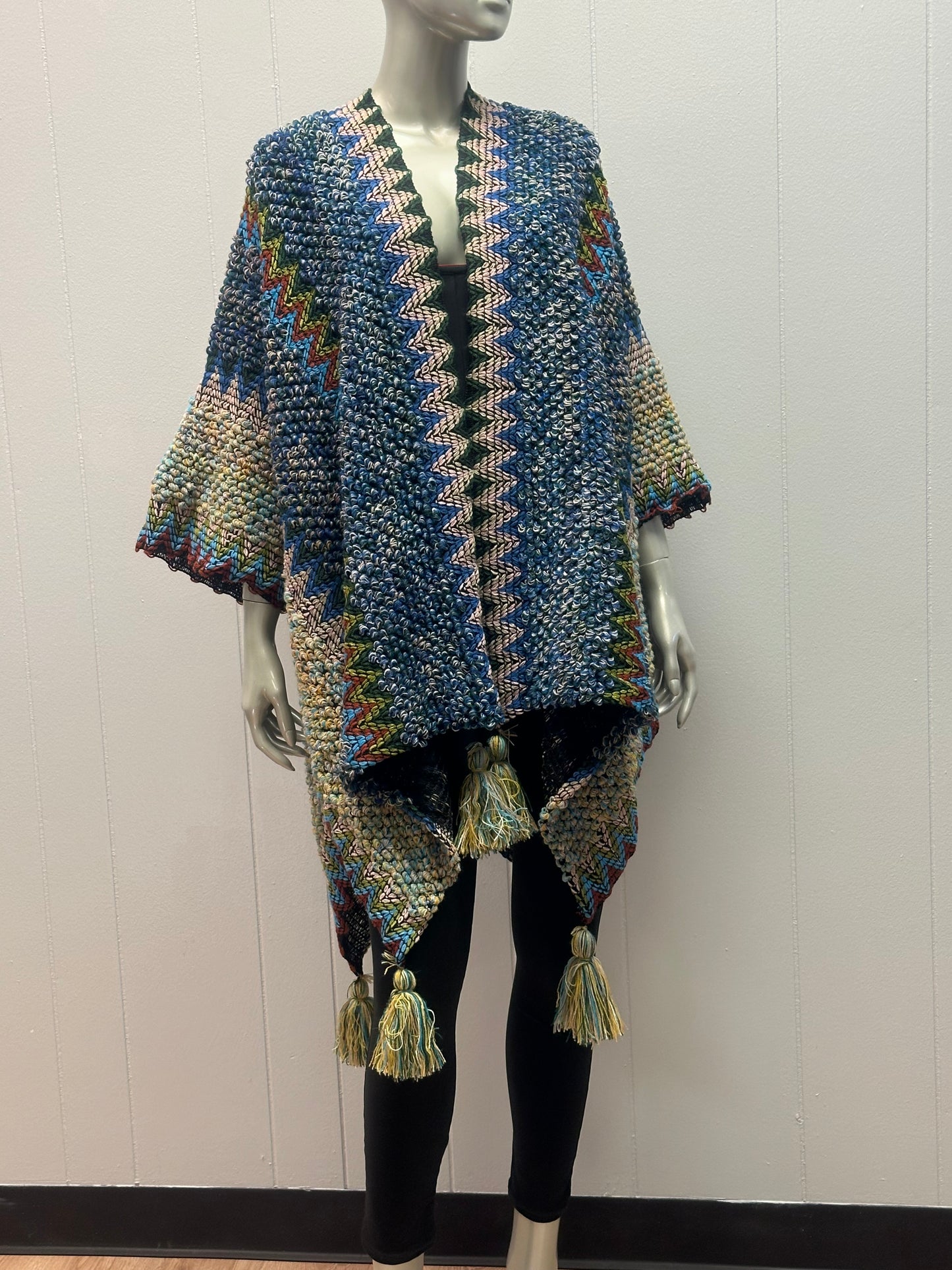 She Ready Knit Ruana
