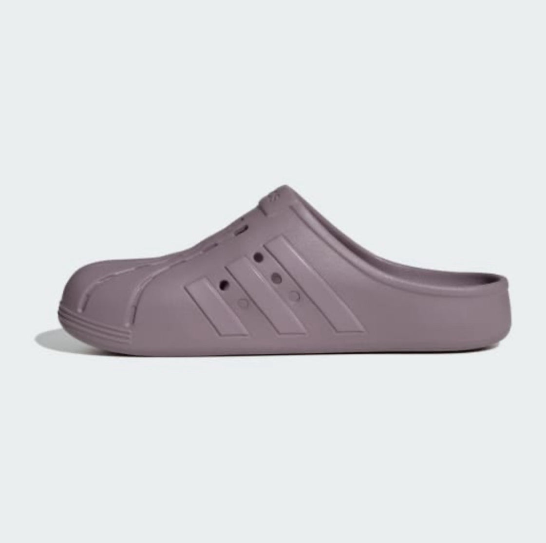 Adidas Adilette Clogs Preloved Fig Unisex