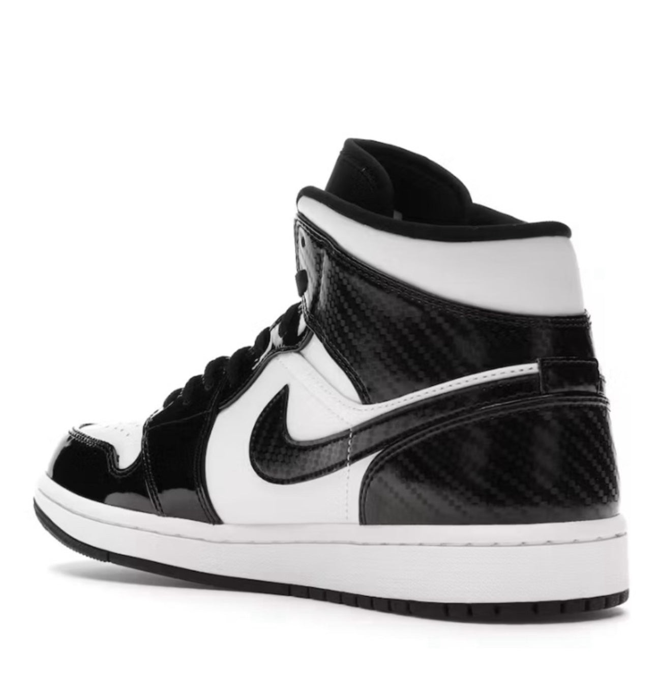 Jordan 1 Mid Carbon Fiber All Star Black/White