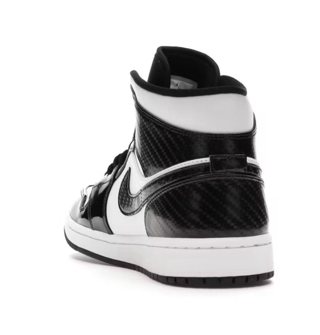 Jordan 1 Mid Carbon Fiber All Star Black/White