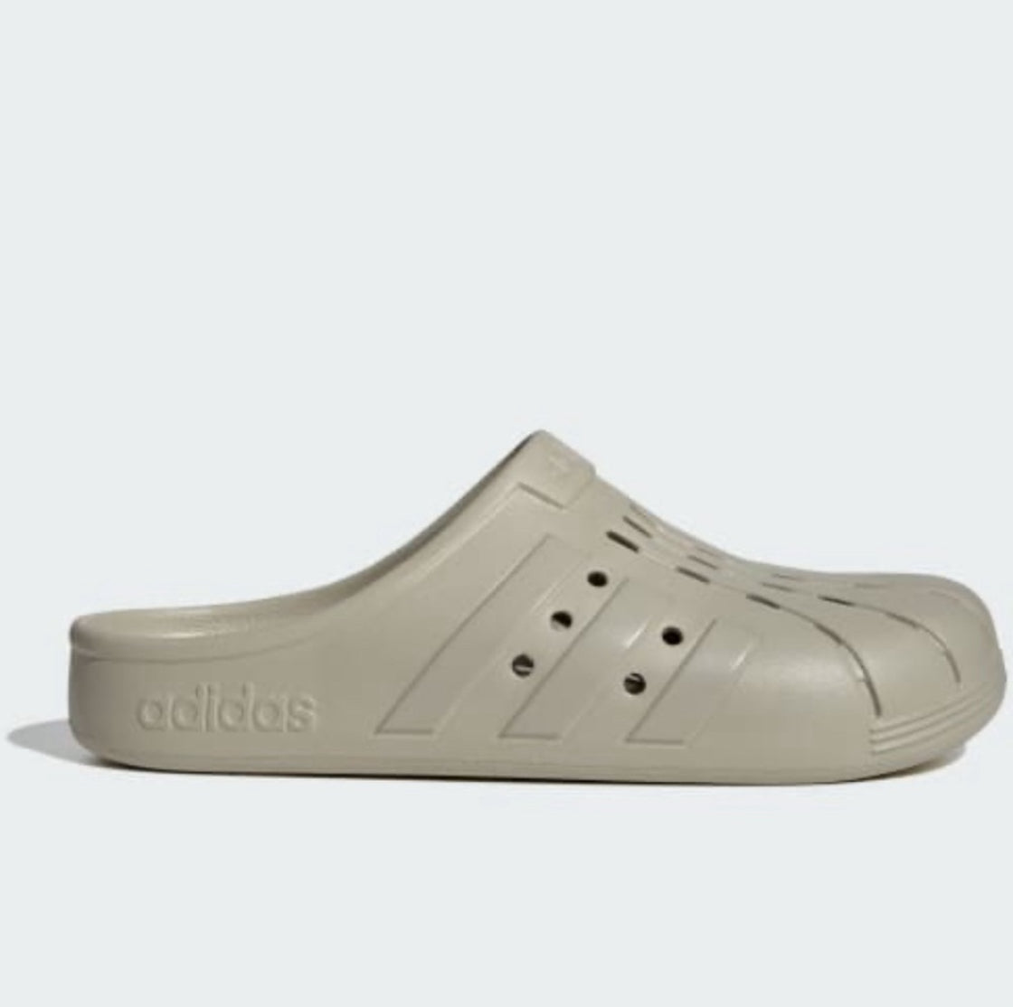 Adidas Adilette Clogs Putty Grey Unisex