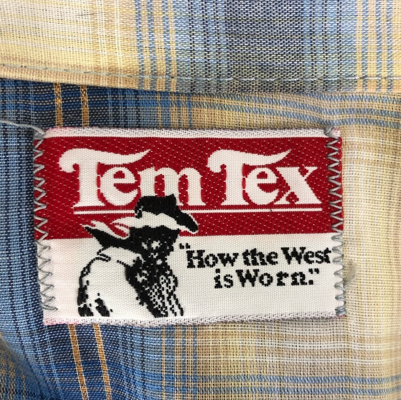 Vintage Tem Tex Western Shirt