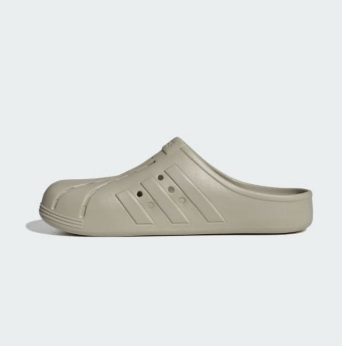 Adidas Adilette Clogs Putty Grey Unisex