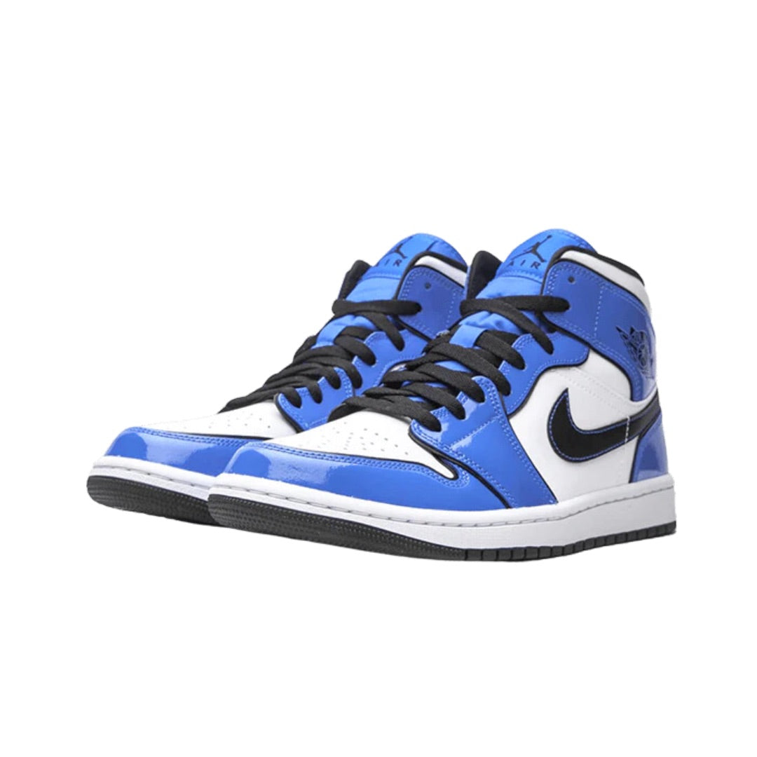 Air Jordan 1 Mid Signal Blue