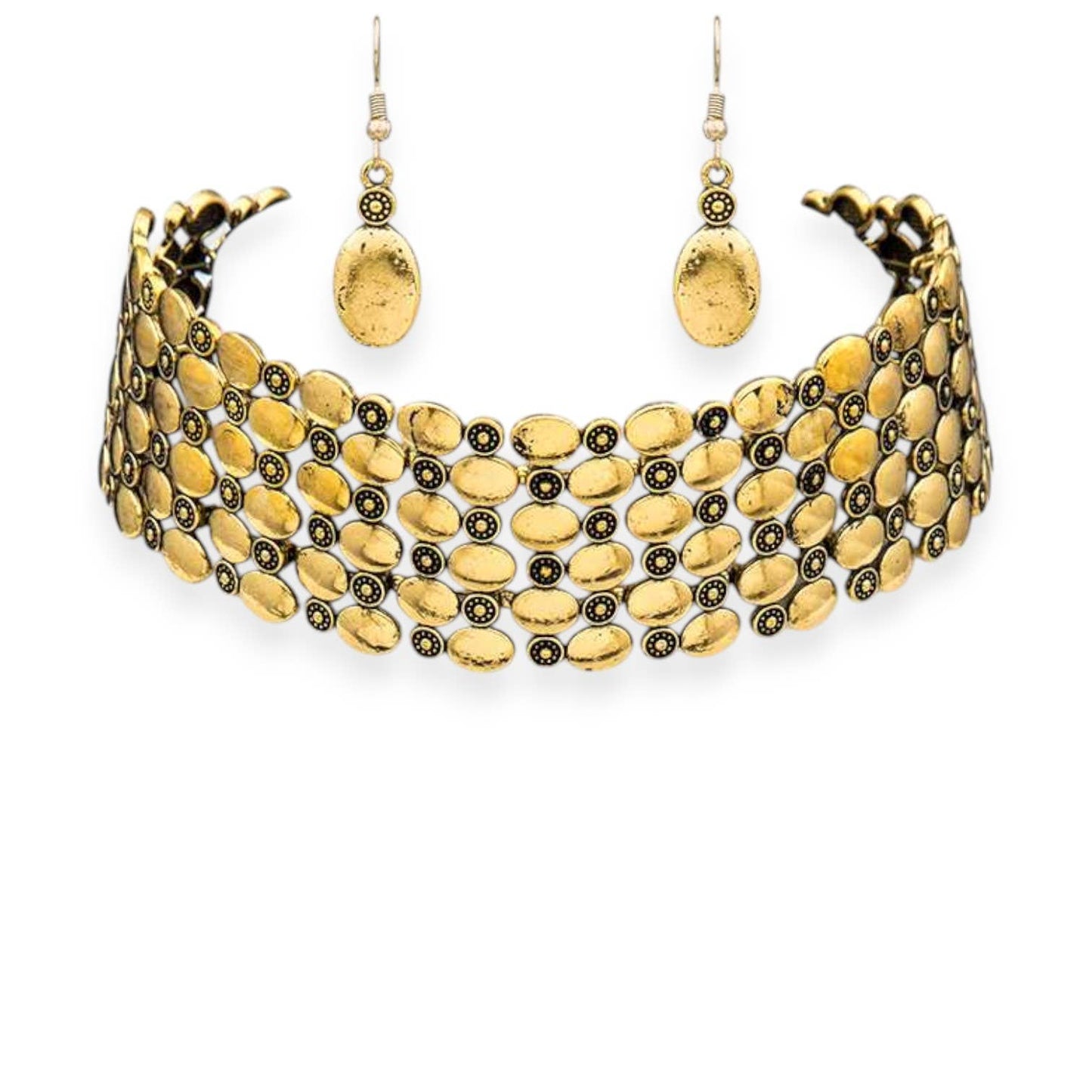 Audrey Vintage Inspired Boho Chic Choker Set