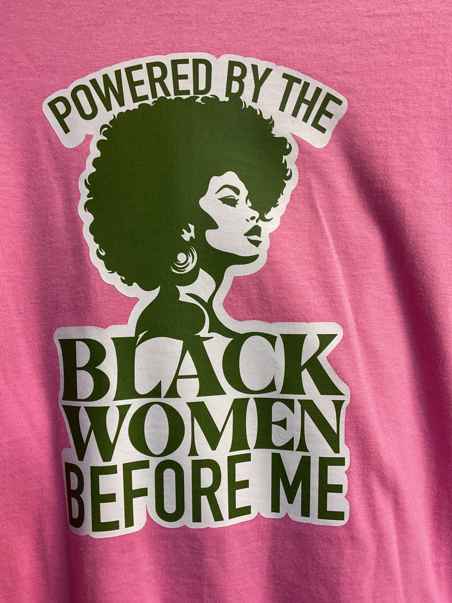 Powered By The Black Women T-Shirt