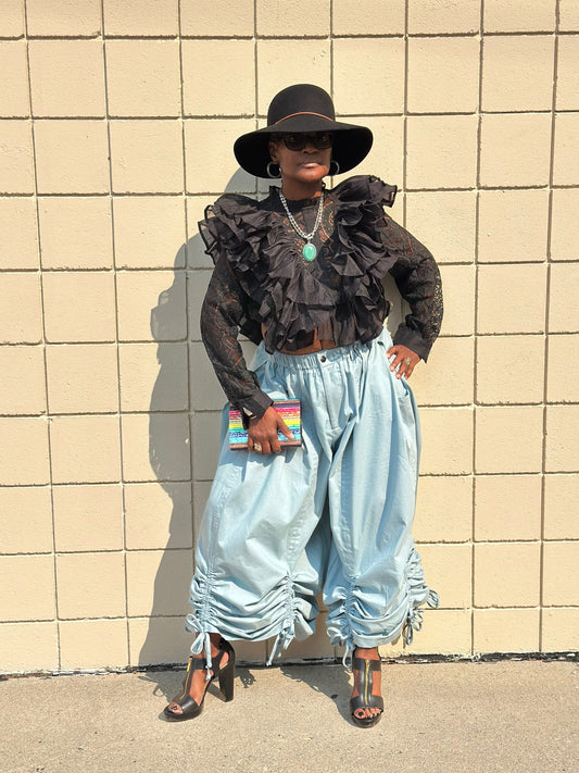 SWAYING RHYTHM PALAZZO PANTS