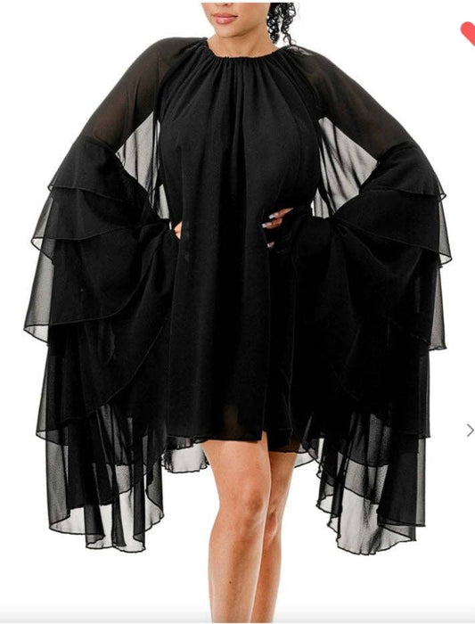 Free Spirit Sheer Flowy Dress