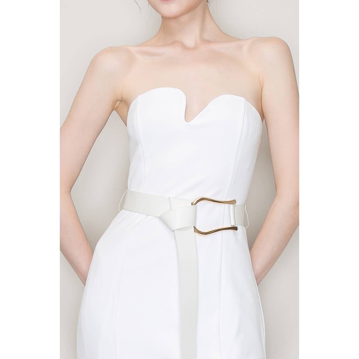 Harlem Nights White Fringe Sleeveless Dress