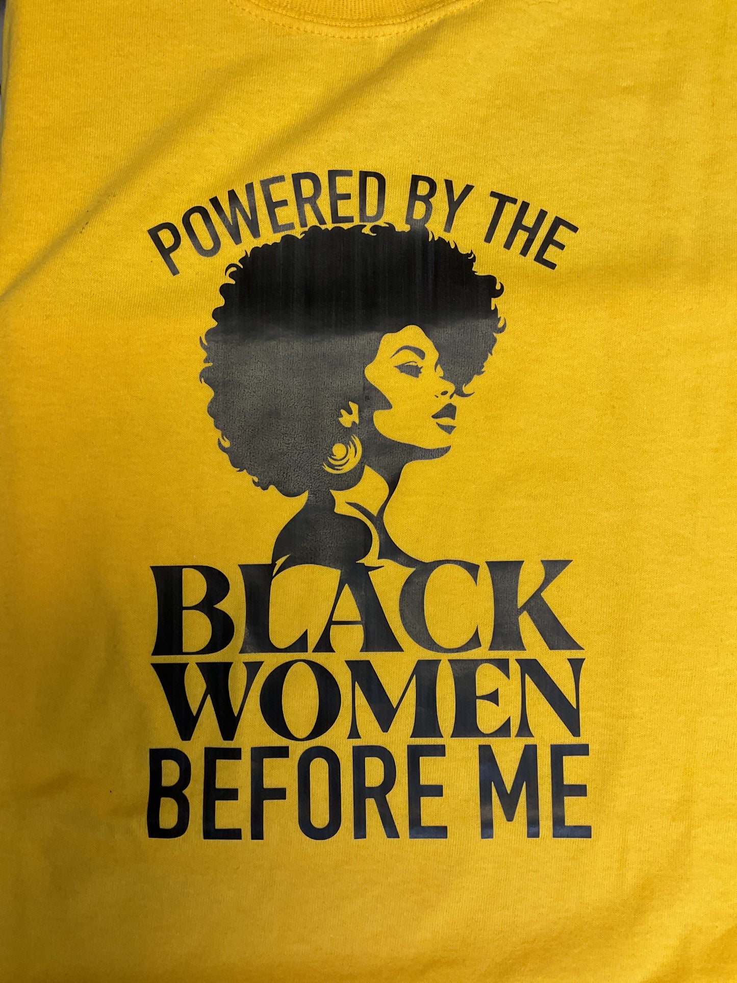 Powered By The Black Women T-Shirt