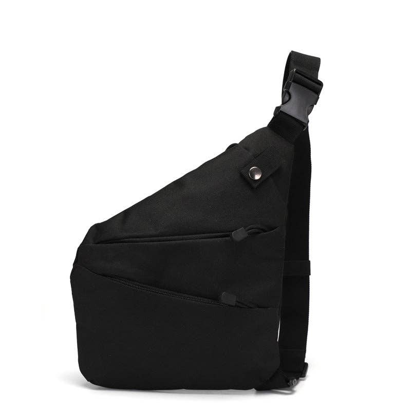 Camouflage Canvas Crossbody Bag Waterproof Outdoor Sports Pack