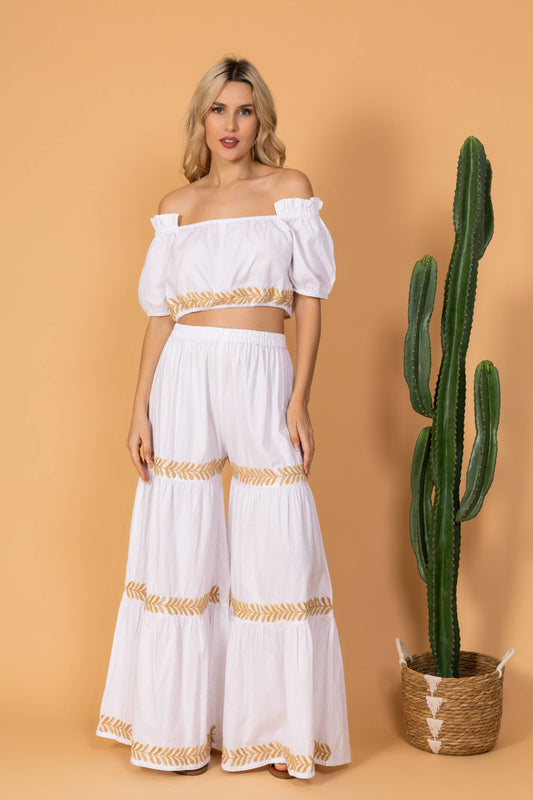 DILOS CROP TOP SET