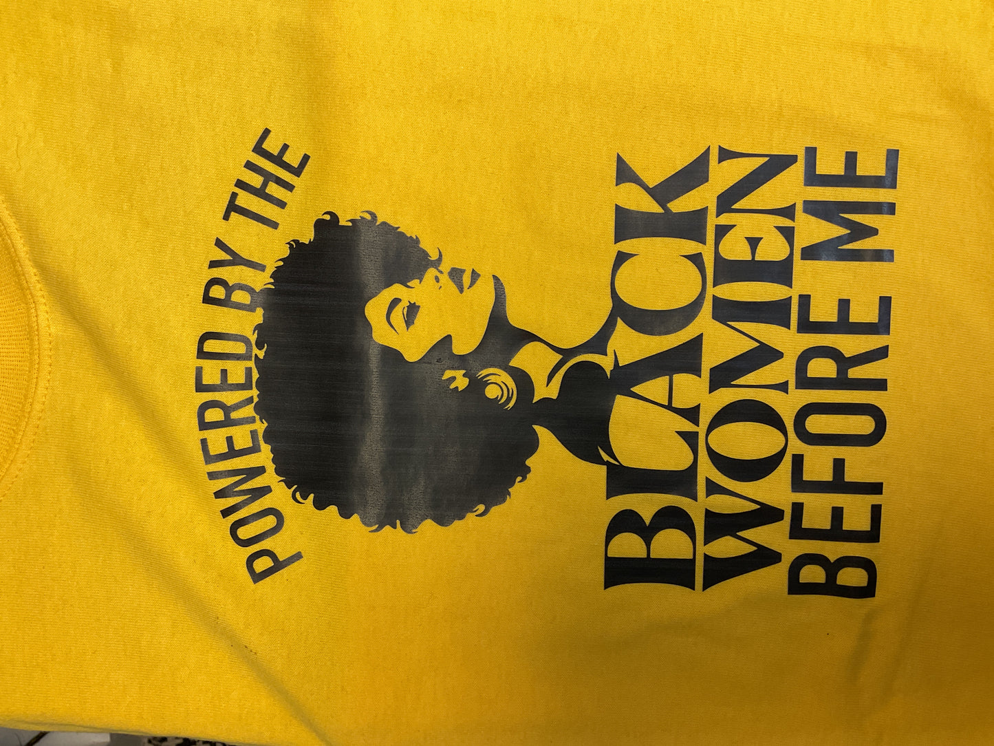 Powered By The Black Women T-Shirt