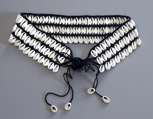 *PREORDER* 3 Row Cowrie Shell Belt Unisex