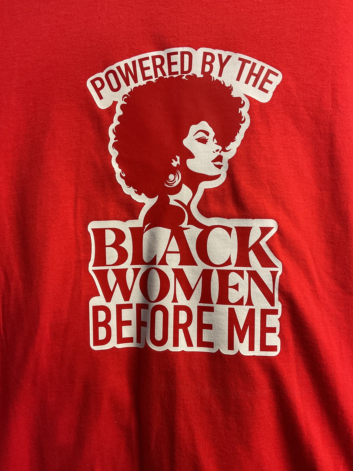Powered By The Black Women T-Shirt