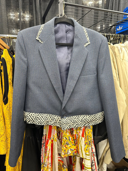 Mahogany Charm Zig Zag Jacket