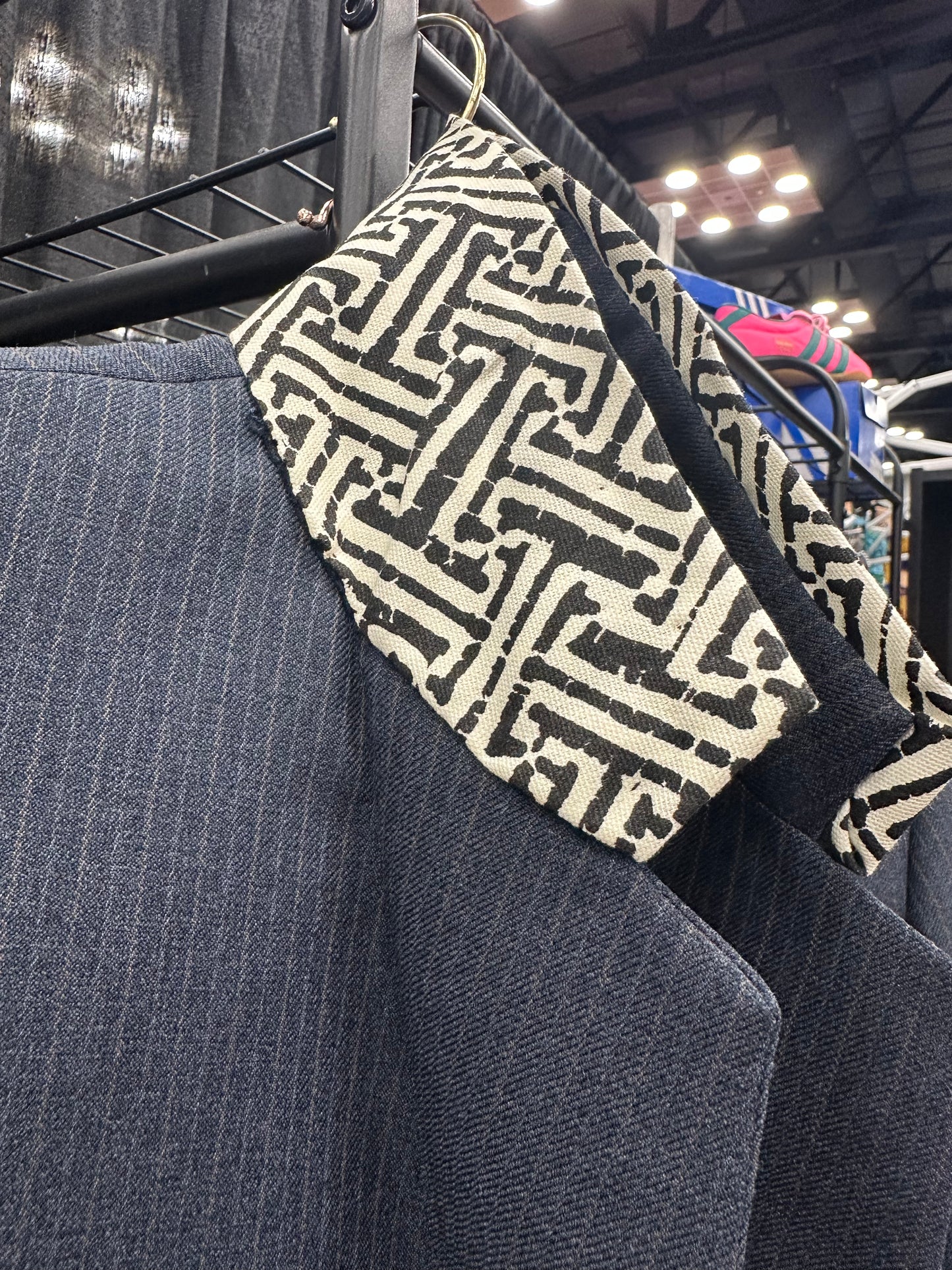 Mahogany Charm Zig Zag Jacket