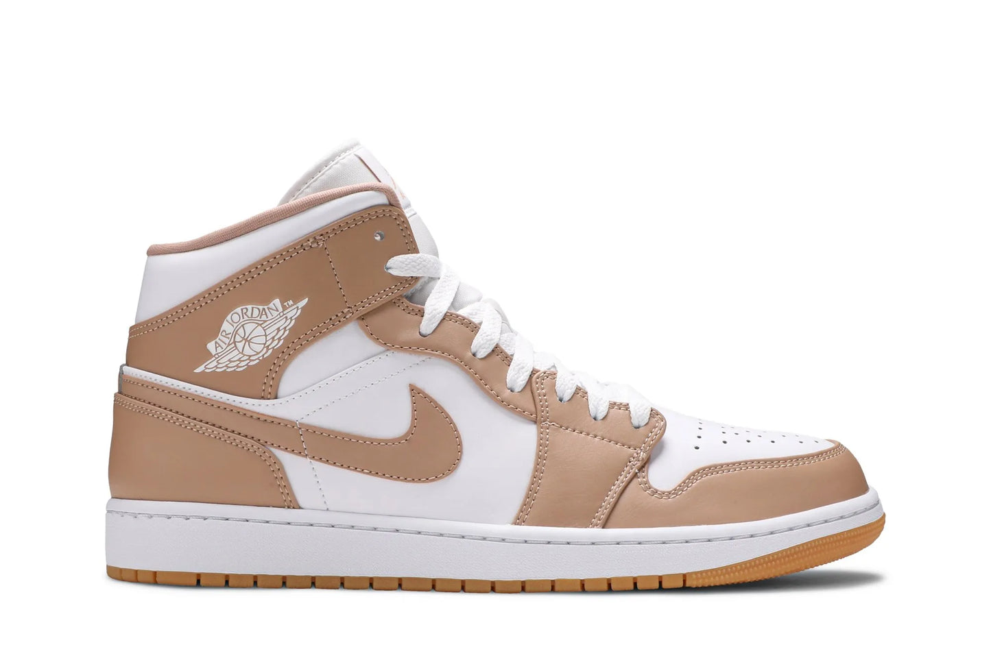 Air Jordan 1 Mid Tan Gum