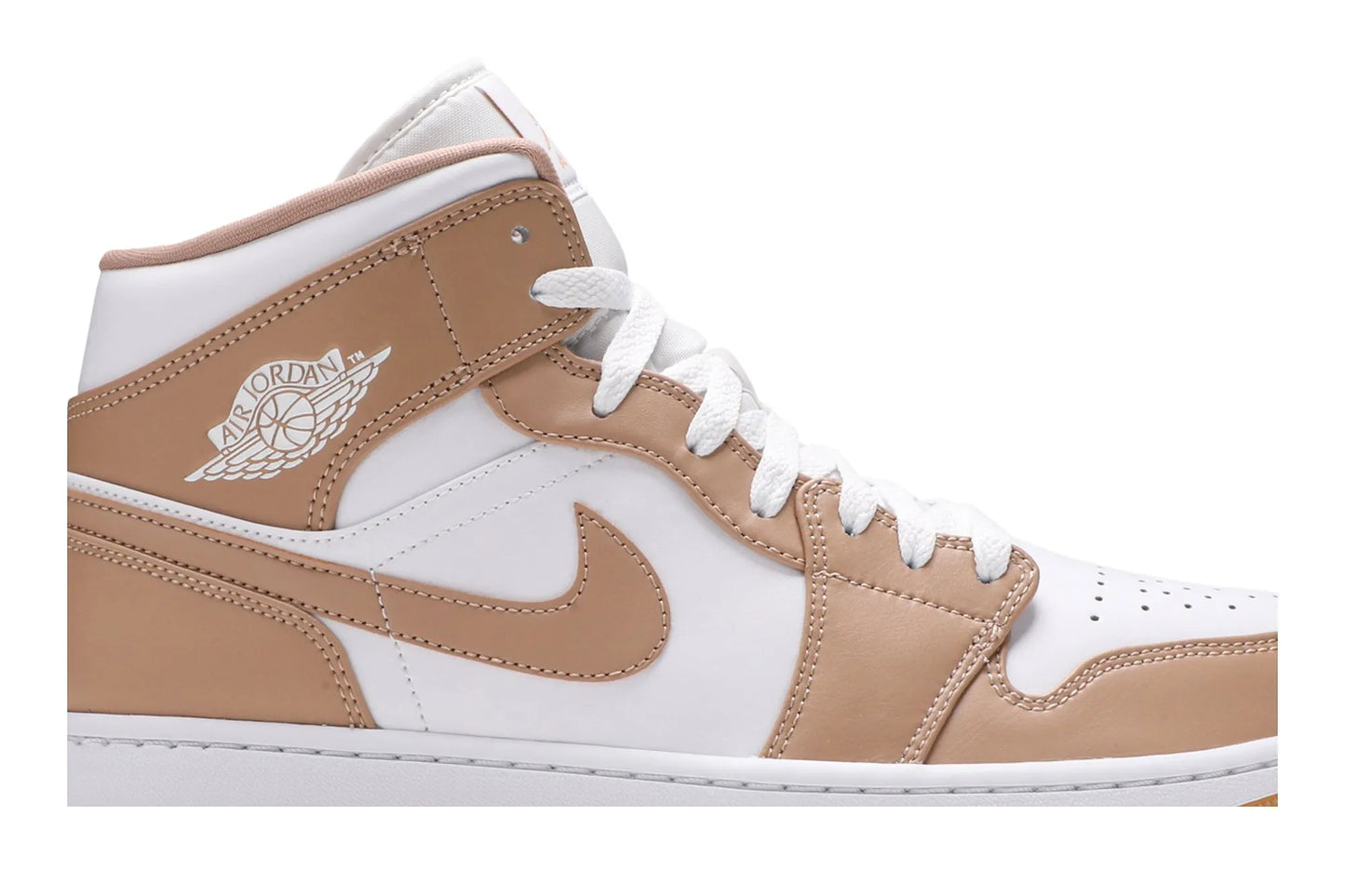 Air Jordan 1 Mid Tan Gum