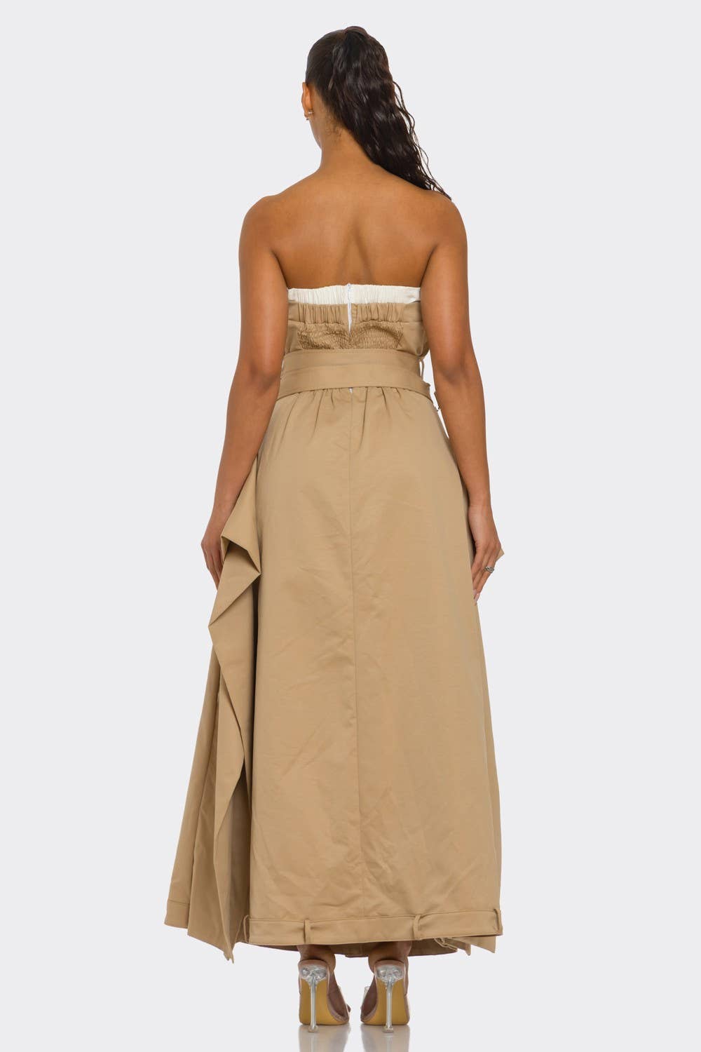 Chantel Trench Maxi Dress
