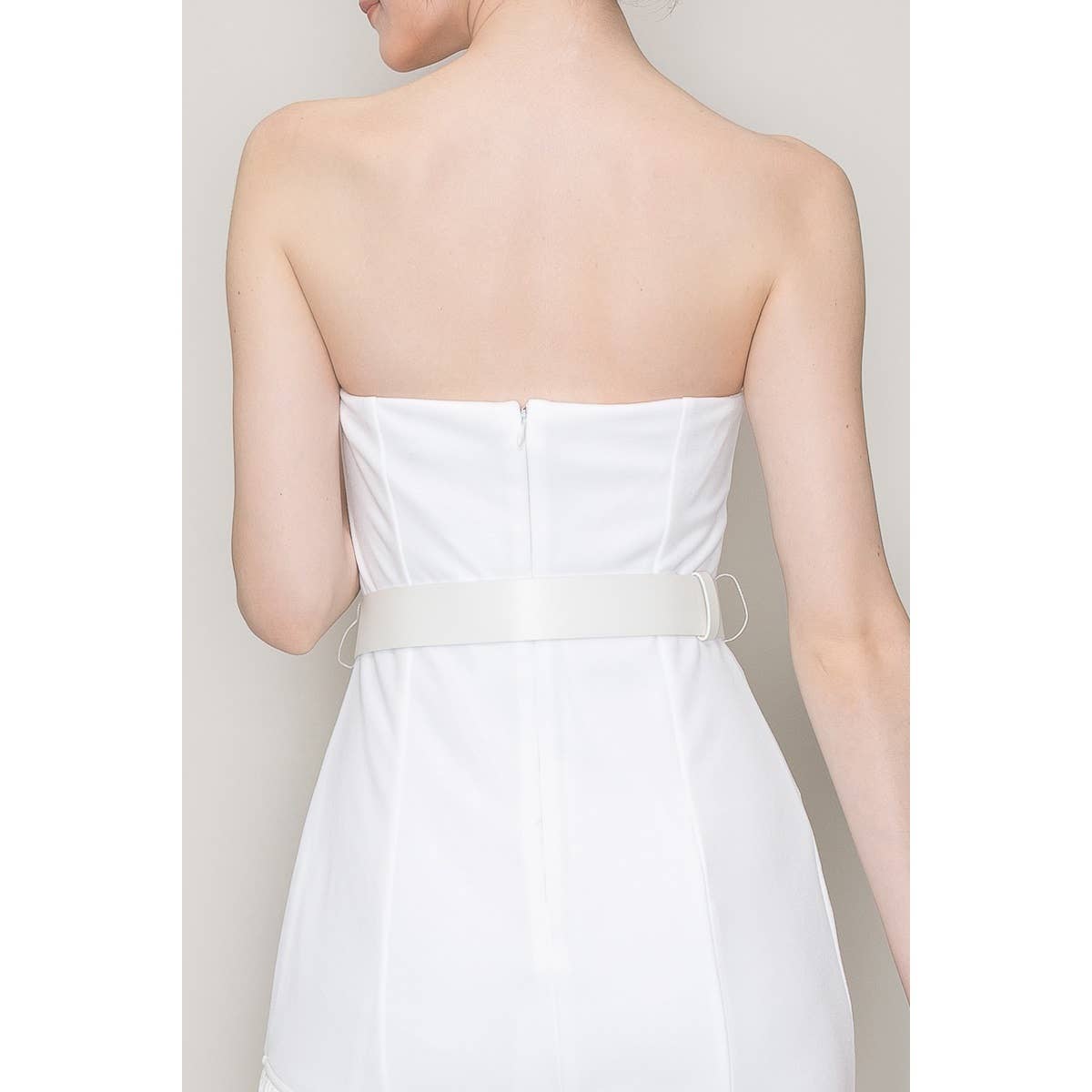 Harlem Nights White Fringe Sleeveless Dress